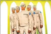  ?? Allen J. Schaben Los Angeles Times ?? ARE THEY NOT MEN? They are Devo, and they are on short list for induction into Rock Hall in 2019.