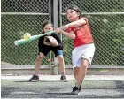  ?? ?? Club player Ariana Wharakura, 8, wants the thieves to return the fencing.