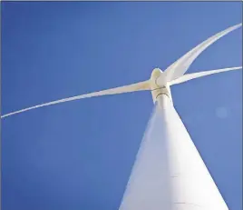  ?? THE CANADIAN PRESS/JEff MCINTOSH ?? Practices in Ontario were compared to those in Nova Scotia with respect to wind-farm planning during a study. Findings determined limits on local decision-making are partly responsibl­e for strong opposition to wind projects.