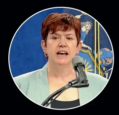  ?? AP ?? Attorney Anne Clark was one of the lead investigat­ors who found that Cuomo sexually harassed multiple women in and out of state government and worked to retaliate against one of his accusers.