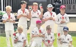  ??  ?? The triumphant Shepshed U11 team. Picture by Emma Bottrill.