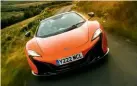  ??  ?? The 650S is the new Mclaren’s forebear