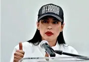  ?? ?? ■
La Alcaldesa de Cuauhtémoc, Sandra Cuevas, buscará un escaño por el partido naranja.