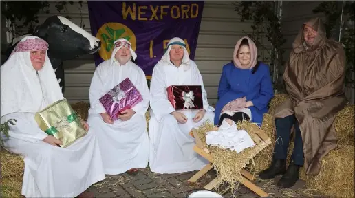  ??  ?? Mick Nolan, Liam Doyle, Jim Morris, Patricia Doyle and John Stafford at the Live Crib at the IFA Centre on Sunday.