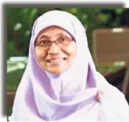  ??  ?? Professor of Real Estate Prof Dr Nor’Aini Yusof.