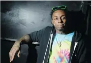  ?? JORDAN STRAUSS/THE Associated Press ?? Rapper Lil Wayne, age 30, admits that he is epileptic.