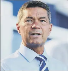  ?? Picture: Joe Pepler ?? FINE-TUNING
Blues chief executive Mark Catlin.