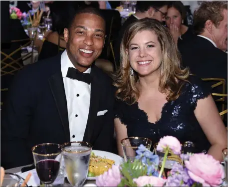  ?? DIMITRIOS KAMBOURIS — GETTY IMAGES ?? Ex-CNN anchor Don Lemon is see with the network’s Brianna Keilar in April.