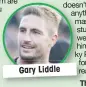  ??  ?? Gary Liddle