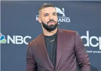  ?? RICHARD SHOTWELL INVISION/THE ASSOCIATED PRESS ?? Drake’s new album,“Certified Lover Boy,” had the equivalent of 236,000 sales in the United States last week.