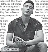  ??  ?? Tony Labrusca