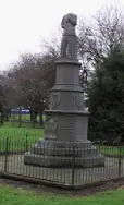  ??  ?? IRA: A statue of Sean Russell in Fairview Park, Dublin, was decapitate­d in 2005. Its replacemen­t was also vandalised