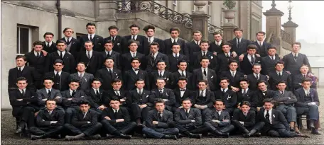  ??  ?? A class from Mallow De La Salle on a trip to Waterford in 1923