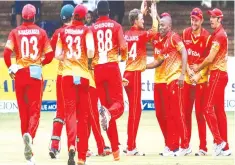  ??  ?? ZIMBABWE Cricket Team