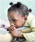  ??  ?? SURVIVOR: Five-year-old Jazlin, of Lavender Hill, was shot in the back and left paralysed.