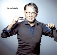  ??  ?? Kenzo Takada