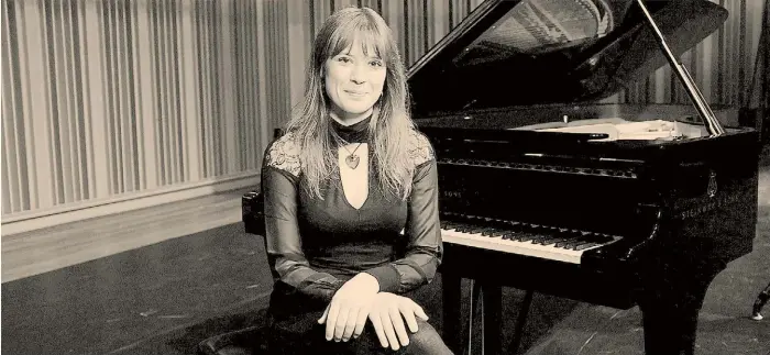  ?? ?? Virtuosa. Anna Fedorova, nacida hace 32 años en Kiev, es una de las más celebradas pianistas en la actualidad. Ya la pudimos admirar en el Teatro Colón.