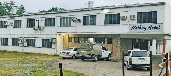  ??  ?? Cathay Hotel in Lautoka now owned by the Challenge Group of Companies.