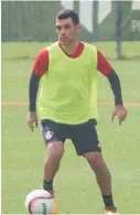  ?? MEXSPORT ?? Márquez se reintegró al plantel rojinegro, aún no podrá jugar.