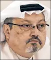  ??  ?? GETTING AWAY WITH MURDER: Khashoggi, bin Salman.