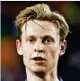  ?? ?? OLD TRAFFORD TARGET Barcelona’s Frenkie de Jong