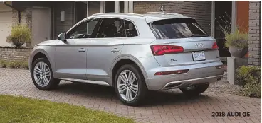  ??  ?? 2018 AUDI Q5