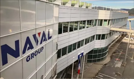  ?? (Photo Ch. C.) ?? La société Naval Group s’est engagée auprès des nouveaux propriétai­res à rester encore au moins huit ans sur le site.