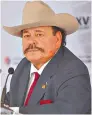  ?? A.Reforma ?? Senador Armando Guadiana, puntero en Morena./Foto: