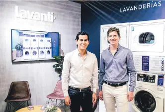  ?? LAVANTI ?? Santiago Mesa y Federico Martínez se