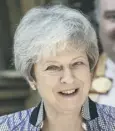  ??  ?? 0 Theresa May has been asked to announce her resignatio­n