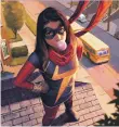  ??  ?? ‘Ms Marvel’ will present the first Muslim superhero