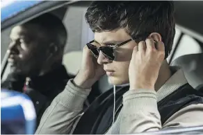  ?? SONY PICTURES ?? A tweak to the Oscars’ best picture category might have made Baby Driver, starring Ansel Elgort, eligible for the award in 2017.