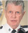  ??  ?? Toronto police Supt. Ron Taverner is the new commission­er of the Ontario Provincial Police.