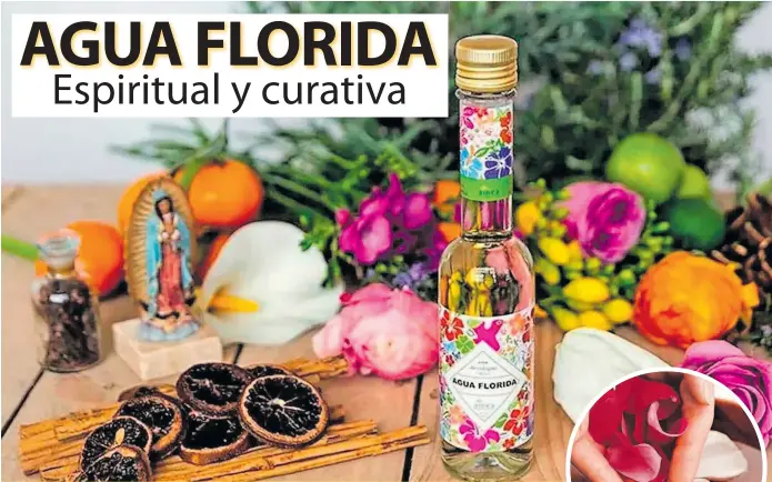 Agua florida: espiritual y curativa