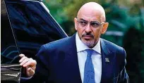  ?? ?? Nadhim Zahawi, ministro de Hacienda británico.