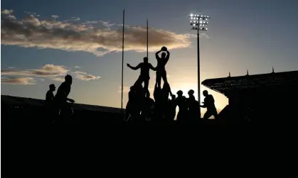  ?? Photograph: David Davies/PA ?? The consultant who led the study warned that the issue of brain damage in rugby could be even worse in 20 years’ time.