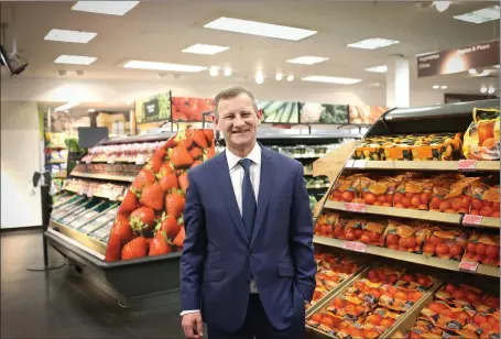  ??  ?? Marks & Spencer, led by chief executive Steve Rowe, has warned that a no-deal Brexit will ‘likely affect retail pricing’ of food