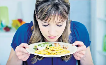  ??  ?? Put off the scent: loss of smell and taste is being seen as a possible symptom of coronaviru­s