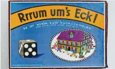  ?? Foto: Petra Ostenriede­r ?? Die Spiele „Rrrunter vom Bock“und „Rrrum ums Eck“(Bild) hat der Nördlinger Wil helm Keil um 1930 erfunden.