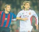  ?? FOTO: MD ?? Con Cocu, en 2002, en Champions