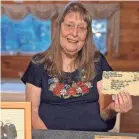  ?? ?? Carol Bohlin, the daughter of the Smythes, was reunited with love letters sent between her parents during World War II.