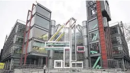  ??  ?? > Channel 4’s headquarte­rs in London could now be moved