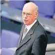  ?? FOTO: REUTERS ?? Norbert Lammert (68), Präsident des Bundestage­s.