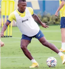  ?? ANSA ?? Pervis Estupinan, 23 anni, difensore del Villarreal