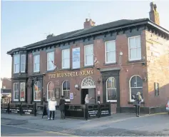  ??  ?? The Blundell Arms on the last day it was open in 2016