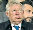  ?? ?? Hard to take: Sir Alex Ferguson cannot hide his feelings as Liverpool run riot at United