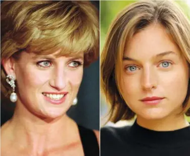  ??  ?? Right: Actress Emma Corrin, who has been cast to portray Lady Diana Spencer in season four of the Netflix series ‘The Crown.’