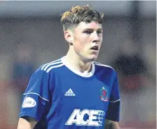  ??  ?? Josh Mulligan is on loan at Cove until the summer.