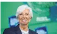  ?? FOTO: DPA ?? Christine Lagarde, künftige Chefin der EZB.