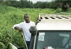  ??  ?? James Bangura, who coordinate­s the virus-hunting project in Sierra Leone